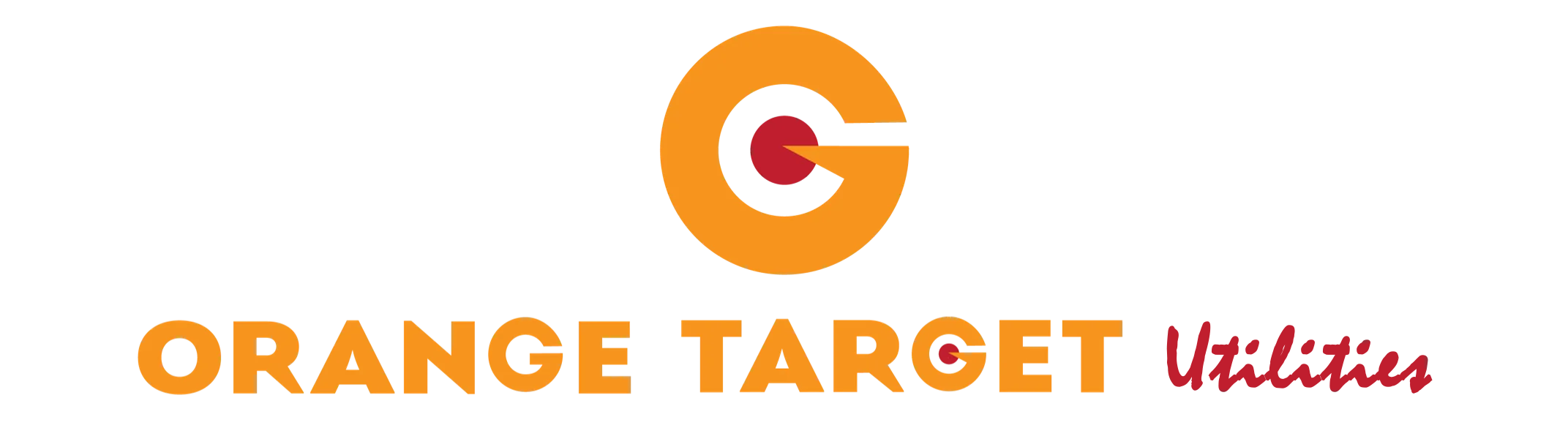 Orange Target Utilities Logo